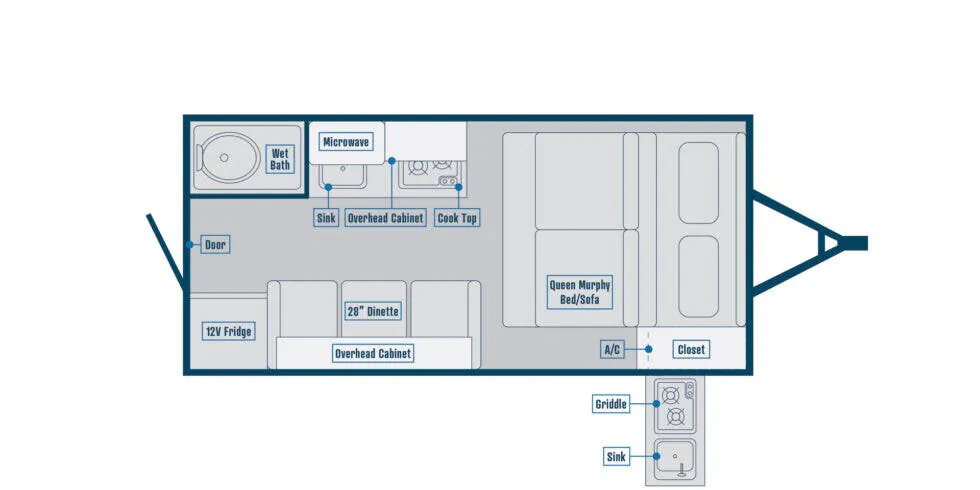 Bontrager Outdoors Standard 17MB floor plan