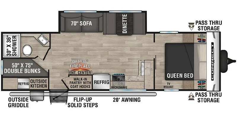 K-Z Connect SE C271BHKSE floor plan