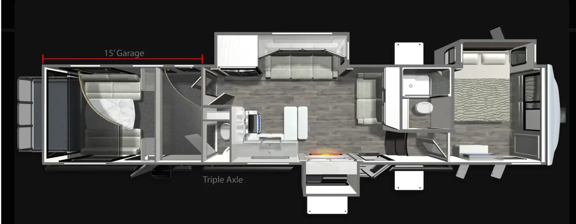 2026 Dutchmen Voltage V Series 4250 - Floor plan