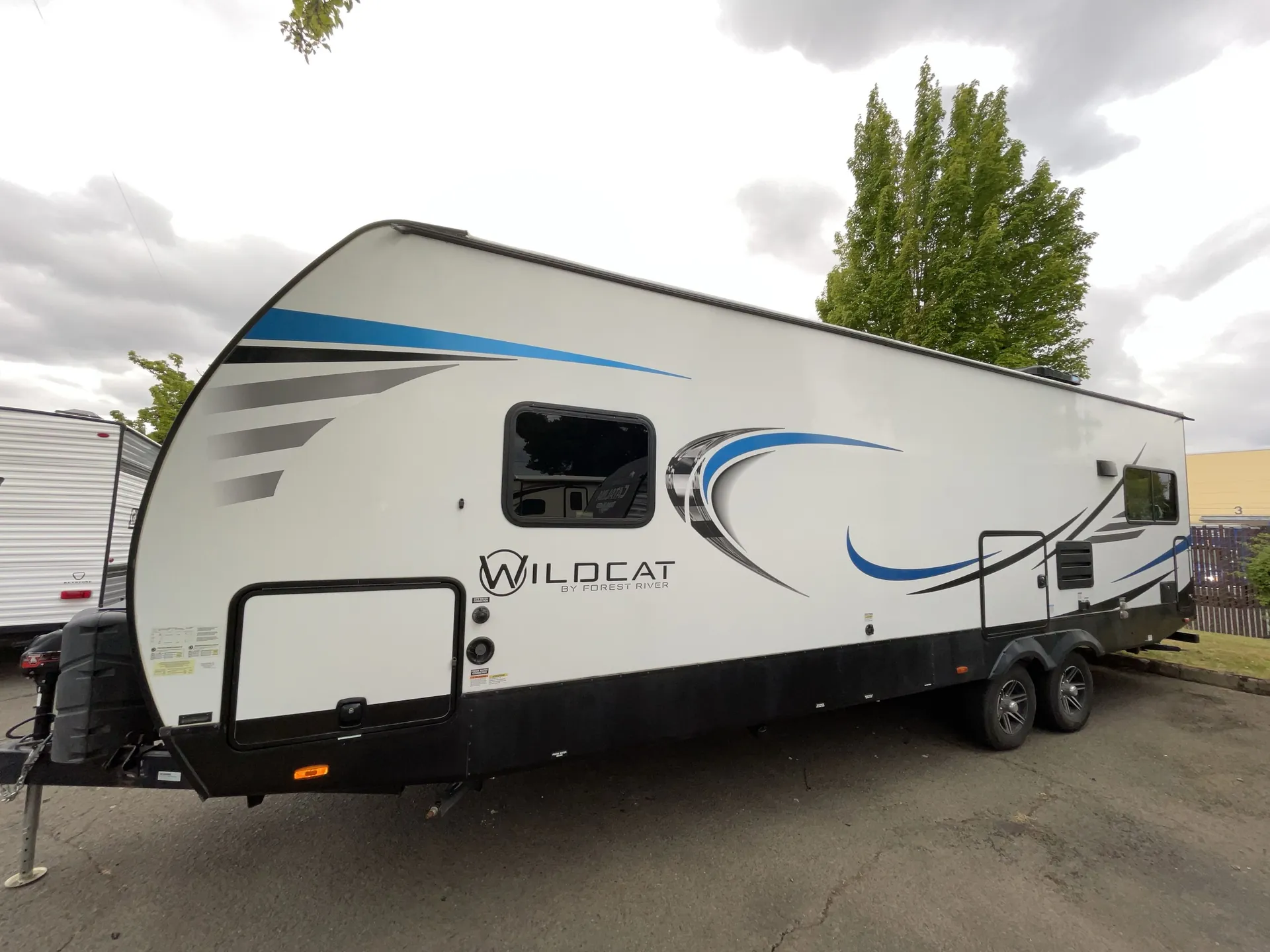 2022 Forest River Wildcat Maxx 266MEX — off campside