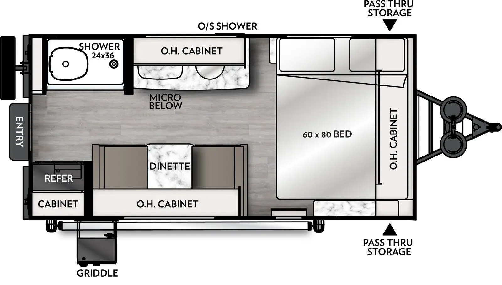 Coachmen Remote 15R floor plan