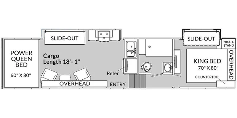 Genesis Supreme Genesis 34GSXL floor plan