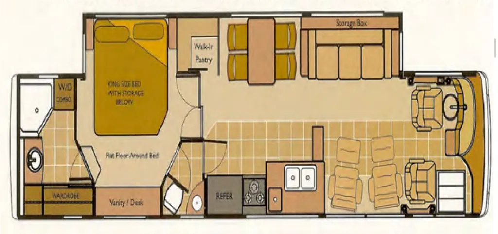 2008 Alfa See Ya 40 floor plan