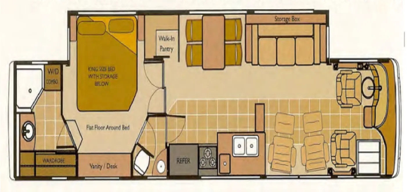 2008 Alfa See Ya 40 - Floor plan