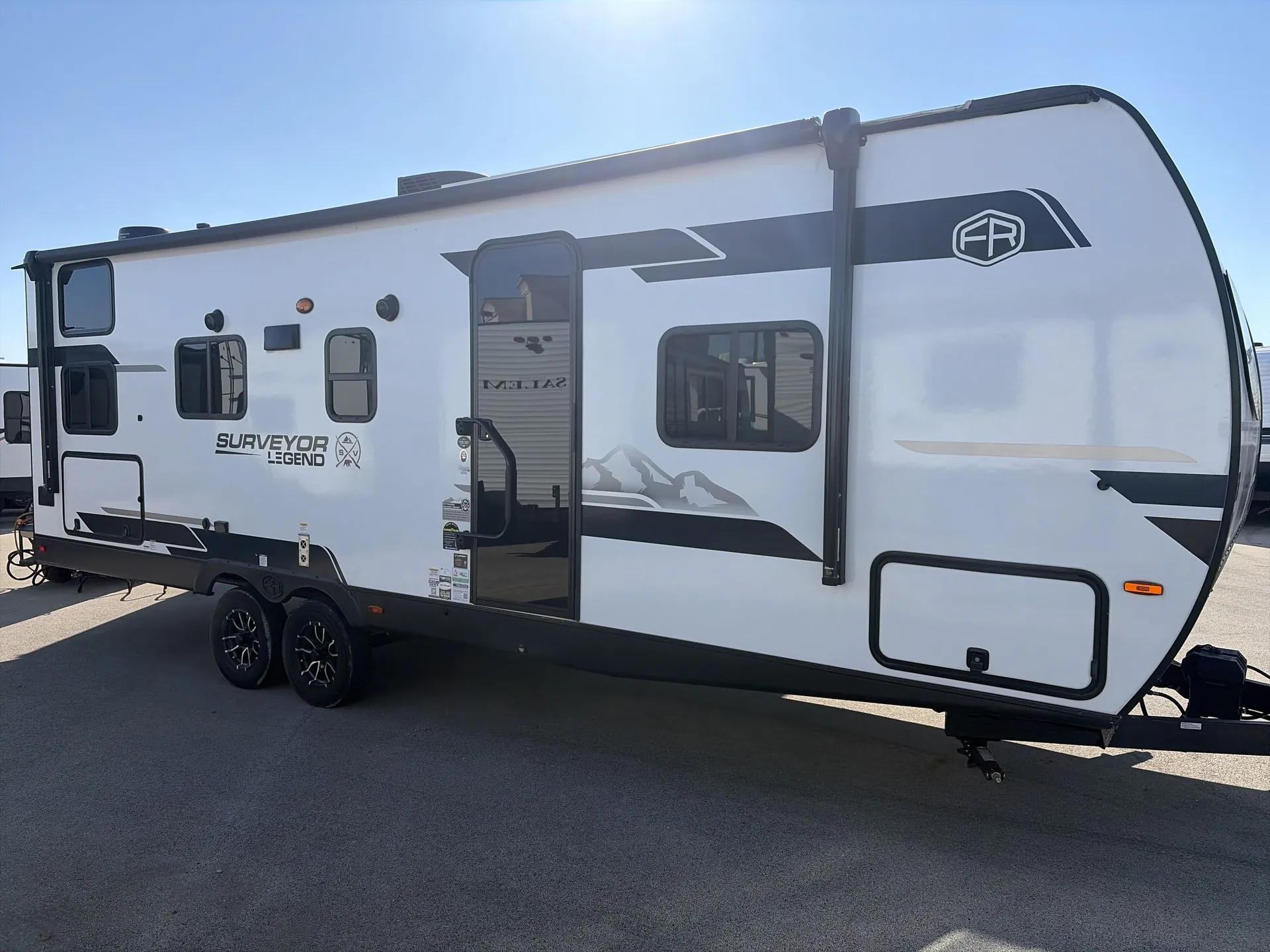 2025 Forest River Surveyor Legend 260BHLE — campside