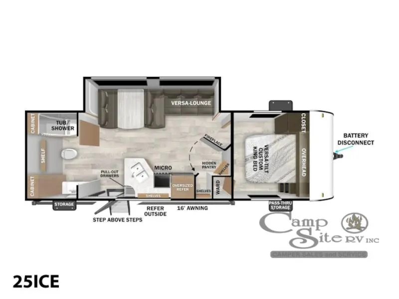 2026 Forest River RV Wildwood X-Lite 25ICE - Photo 3
