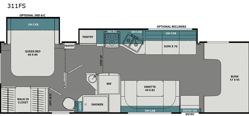 2021 Coachmen Leprechaun 311FS - Photo 3