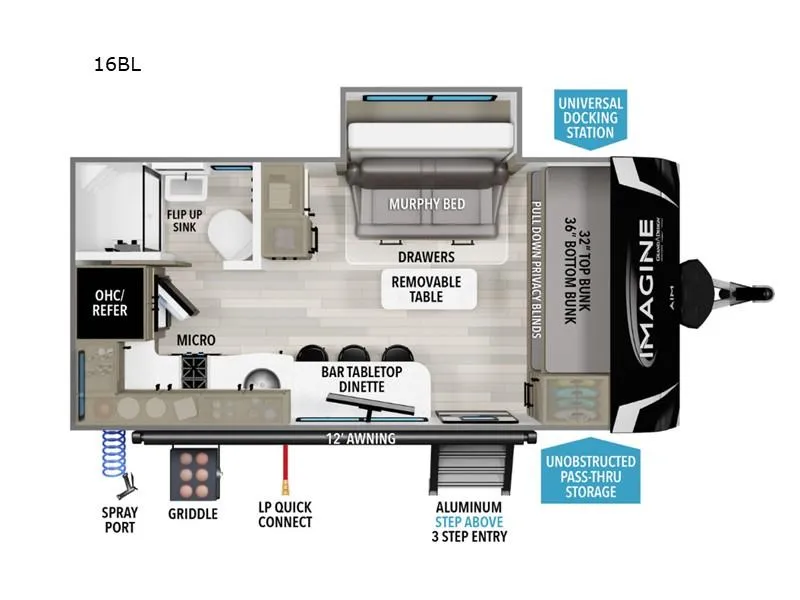 2025 Grand Design Imagine AIM 16BL - Photo 3