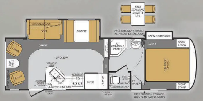 Forest River Wildcat Maxx 272RLX floor plan