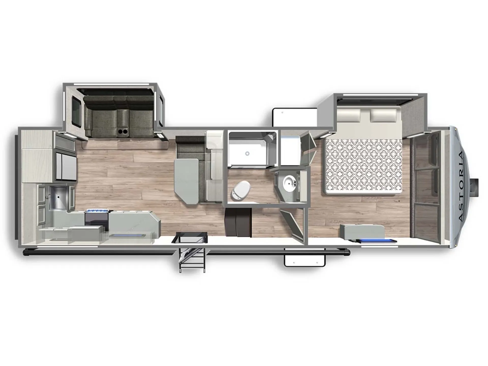 2026 Dutchmen Astoria 260RK - Floor plan