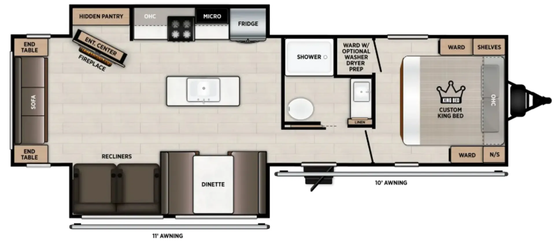 2027 Forest River Salem 27RLHD dealer photo 1 from Camping World