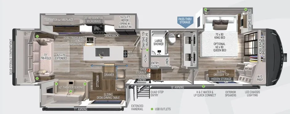 2027 Brinkley Model Z 3600 floor plan