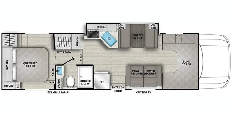 2025 Coachmen Entourage 320LV - Floor plan