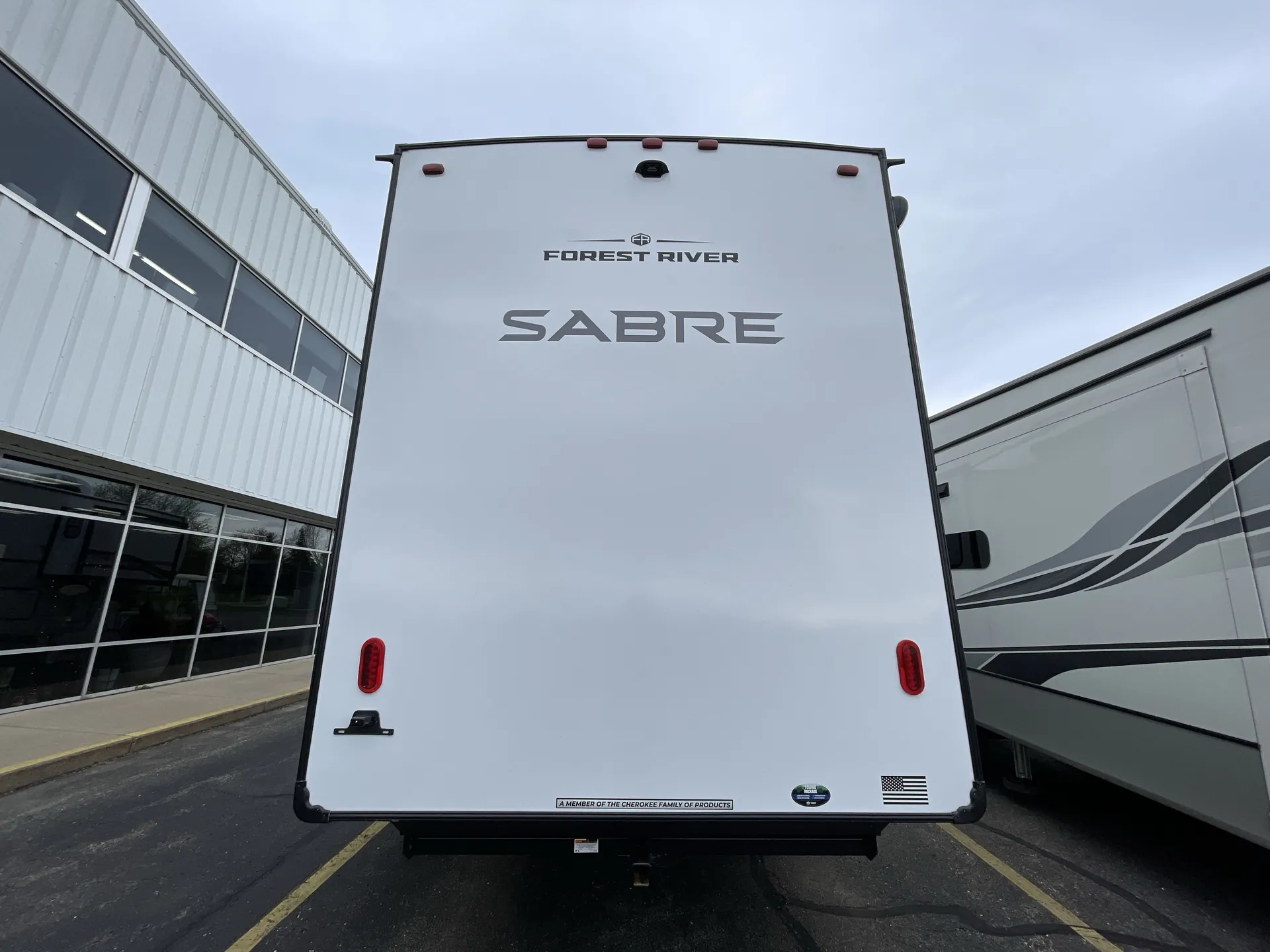 2026 Forest River Sabre 33RLP — backside