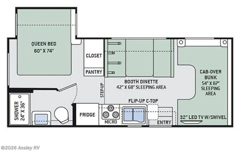 2017 Thor Motor Coach Freedom Elite 22FE - Photo 3
