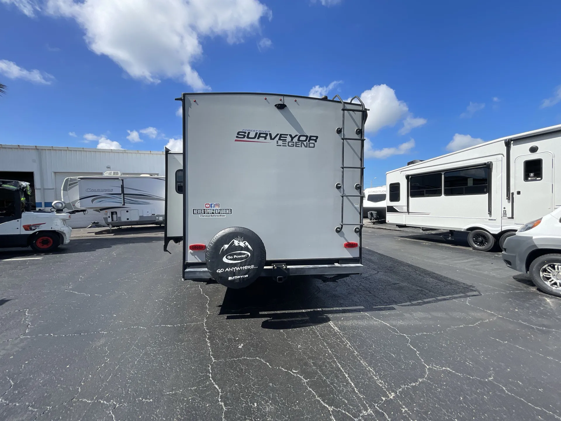 2022 Forest River Surveyor Legend 252RBLE — backside