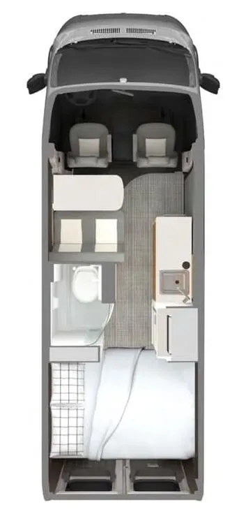 Airstream Rangeline BASE floor plan