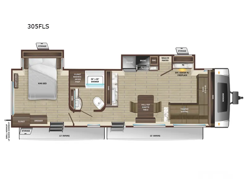 2026 Highland Ridge Open Range Light 305FLS - Photo 3