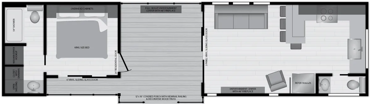 2026 Kropf Eldorado 9101 - Floor plan