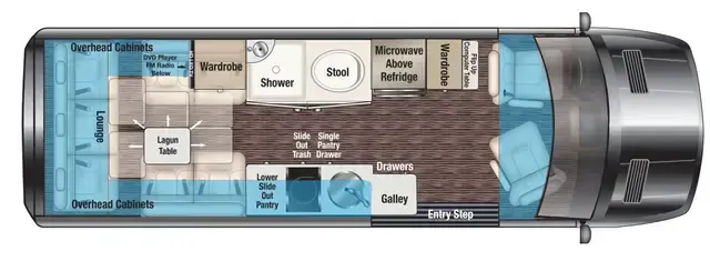 Midwest Patriot MD2 floor plan