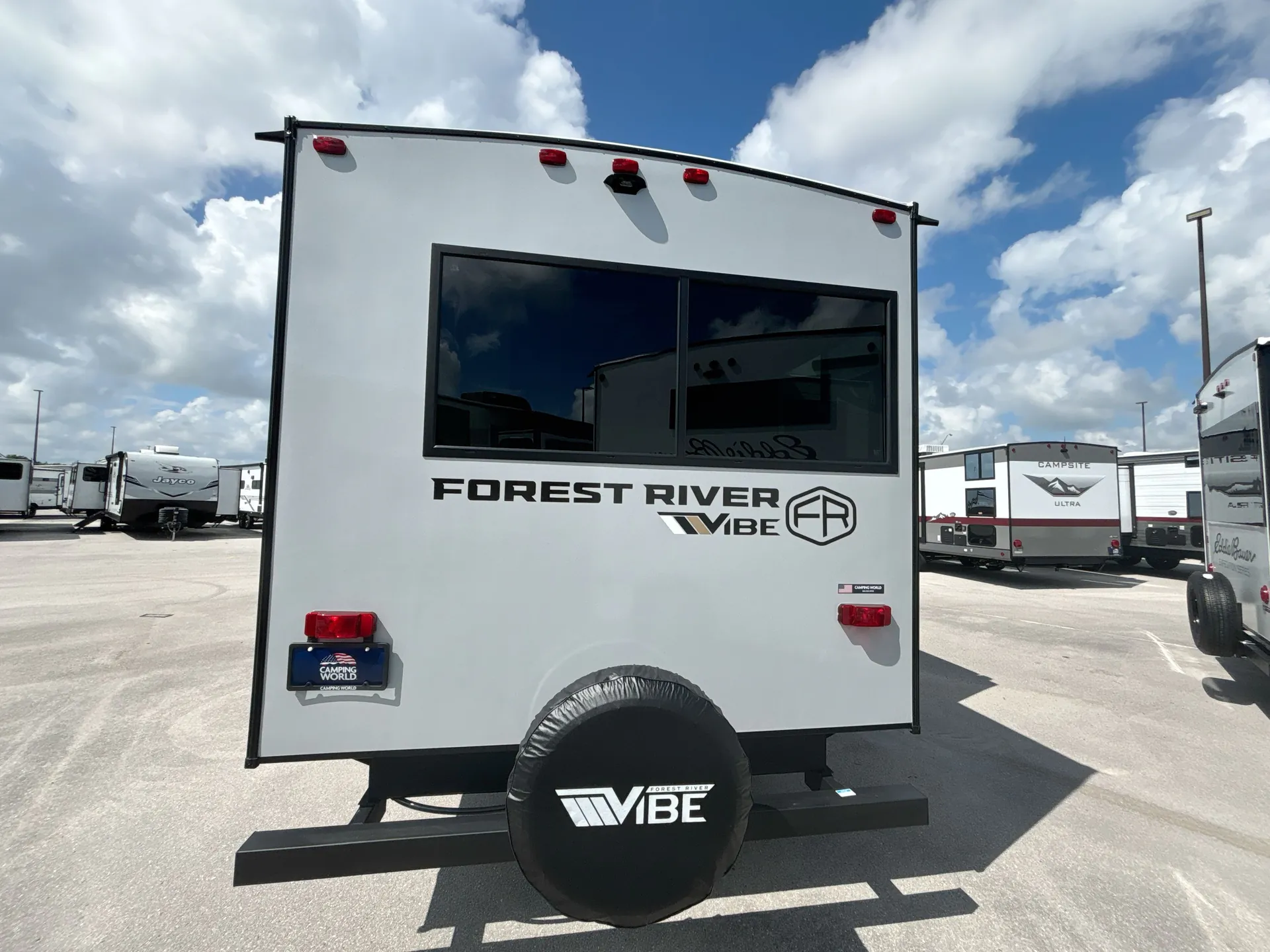 2027 Forest River Vibe 3400SB — backside