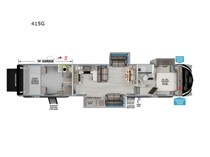 2026 Grand Design Momentum G-Class 415G - Photo 3