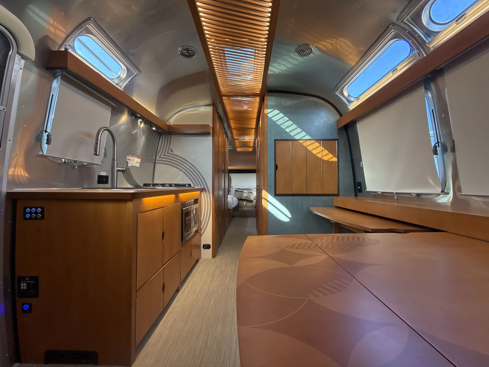 2027 Airstream Frank Lloyd Wright 28RB — living area main