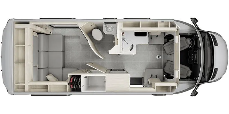 2023 Leisure Travel Unity U24RL - Floor plan