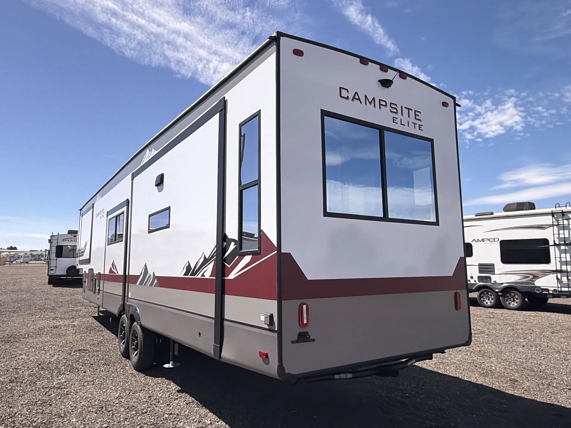 2027 Forest River Campsite Elite 36RF — backside