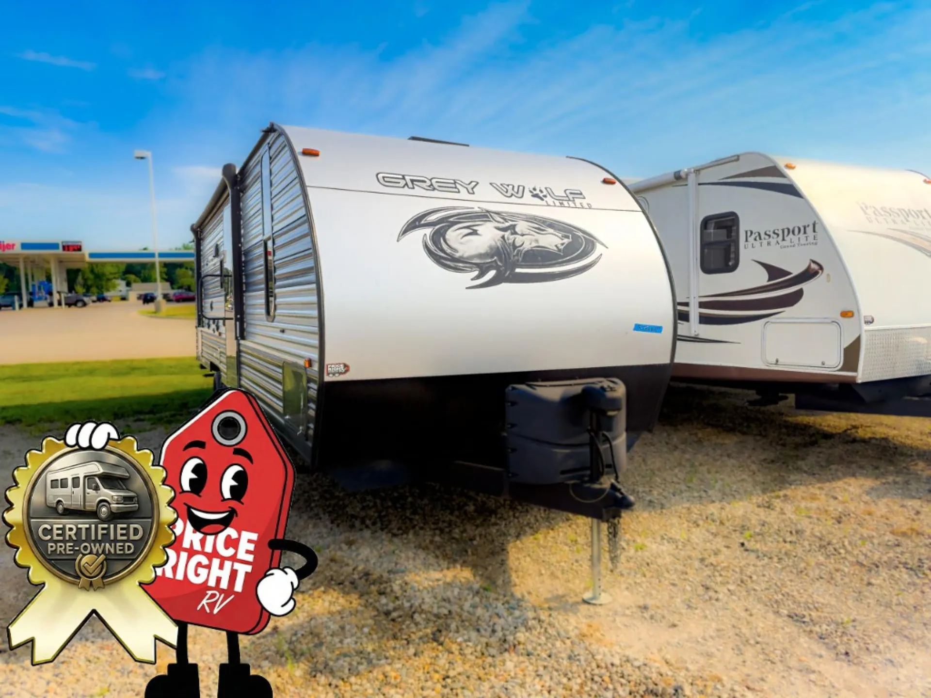 2022 Forest River Cherokee Grey Wolf 28DT dealer photo 1 from Price Right RV