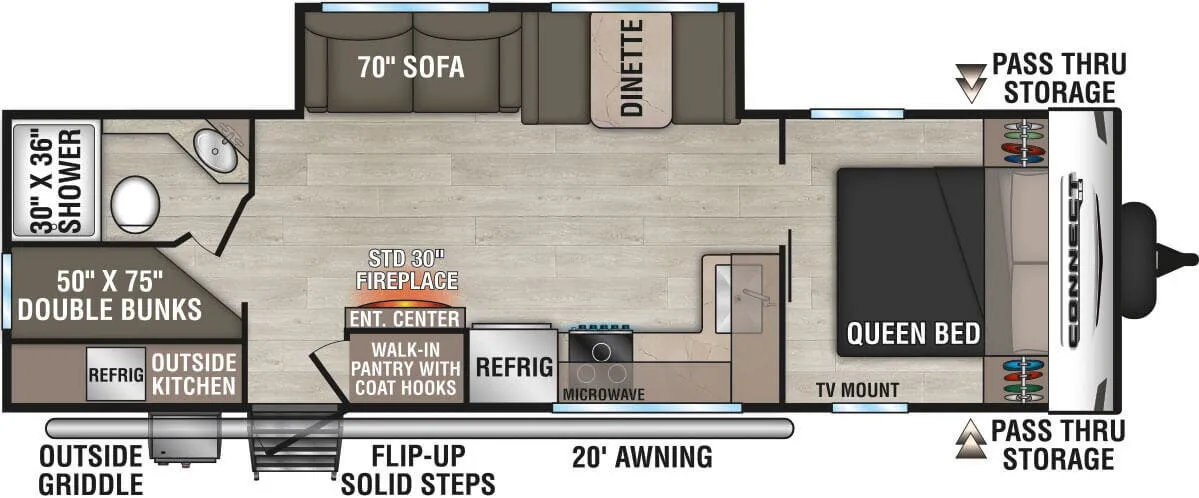K-Z Connect SE C271BHKSE floor plan