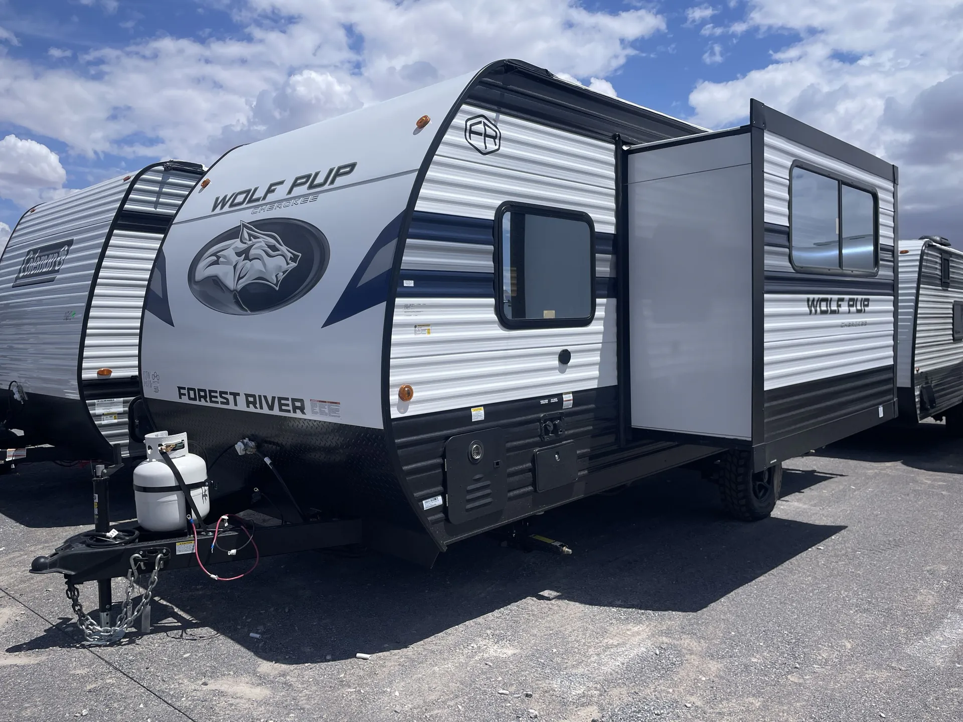 2027 Forest River Cherokee Wolf Pup 17JW — campside