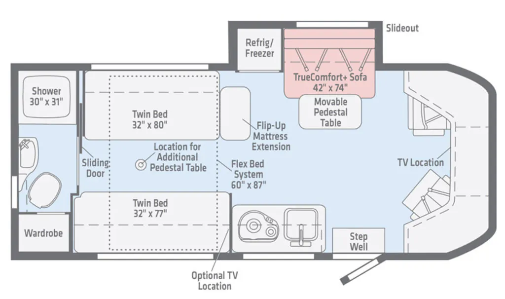 2017 Winnebago Fuse 23A - Photo 3