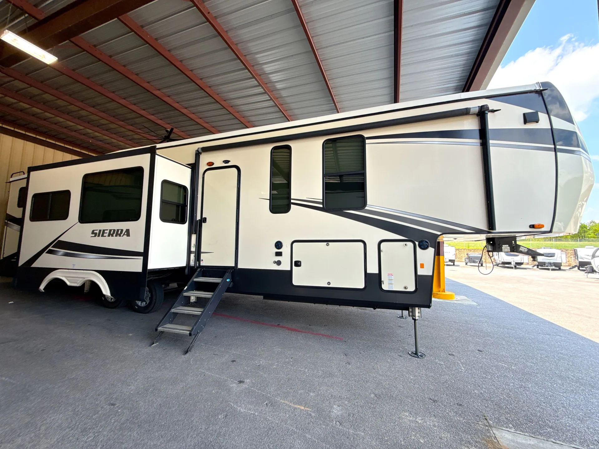 2020 Forest River Sierra 373BH — campside