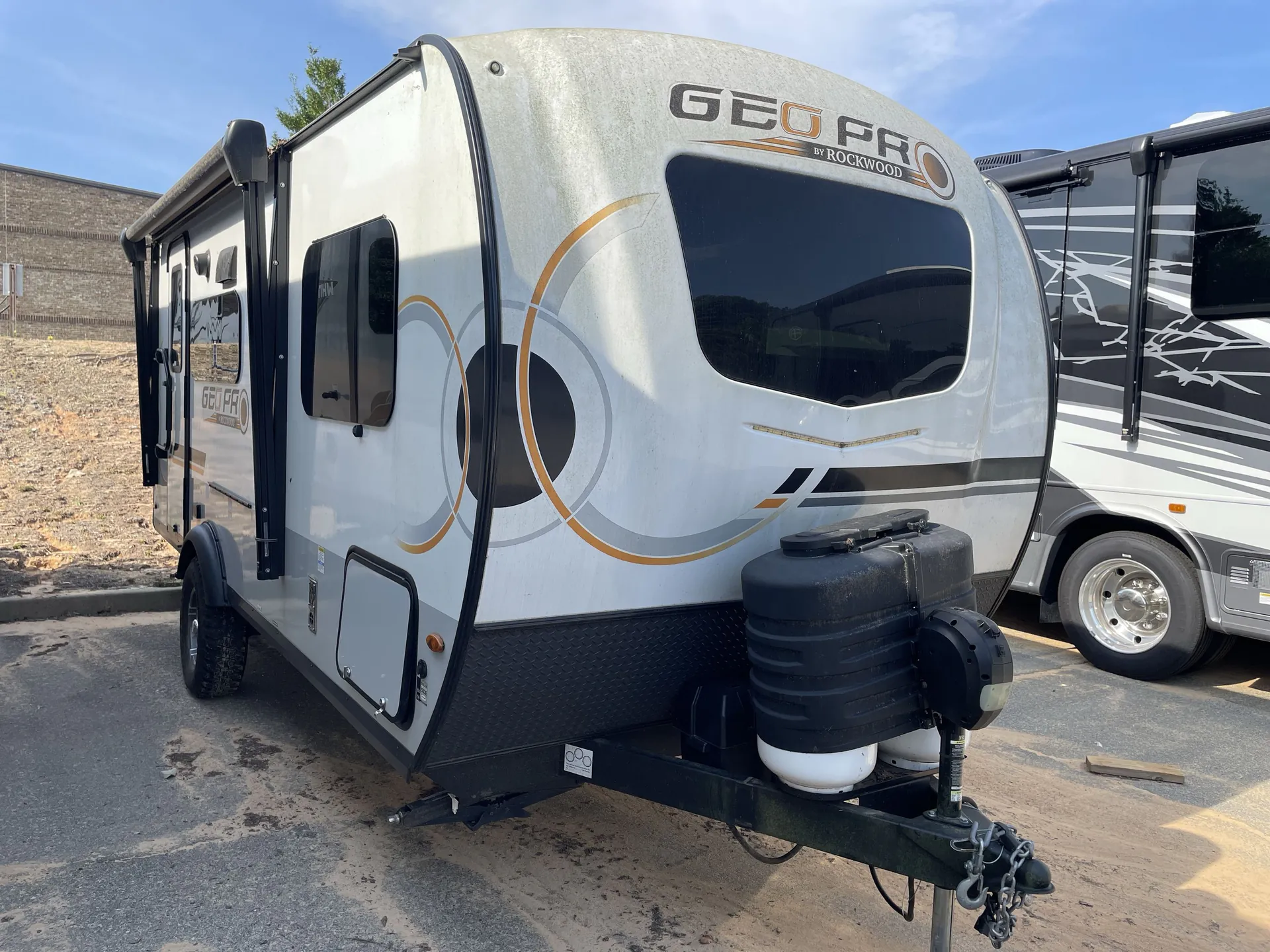 2023 Forest River Rockwood Geo Pro 19FBS — campside