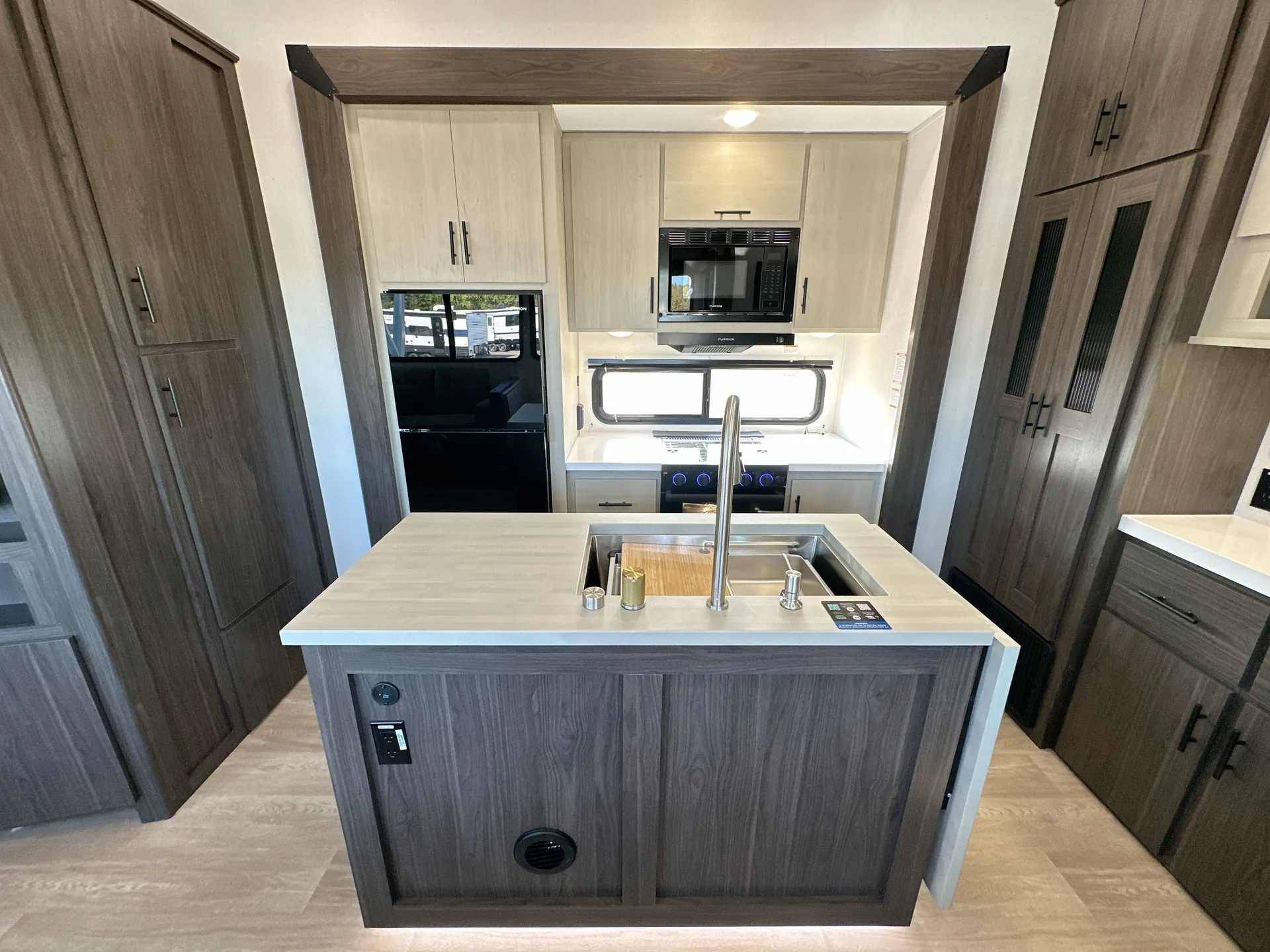 2027 Forest River Arctic Wolf 331BH — fridge