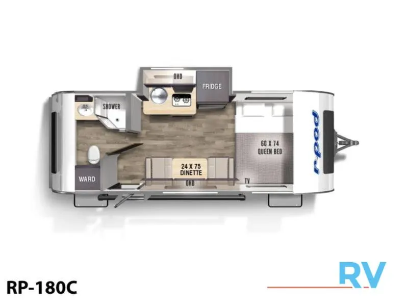 2024 Forest River R-Pod RP-180 - Photo 3