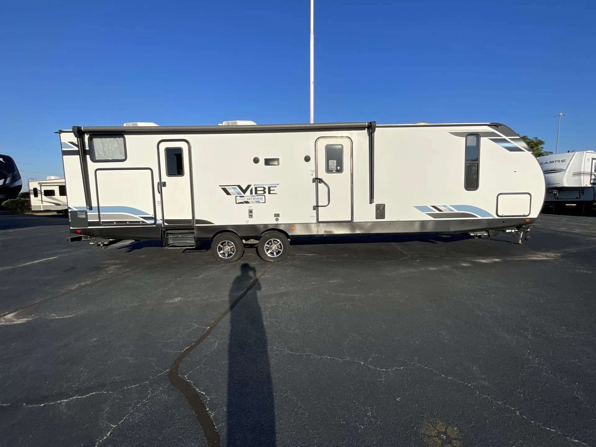 2022 Forest River Vibe 32BH — campside