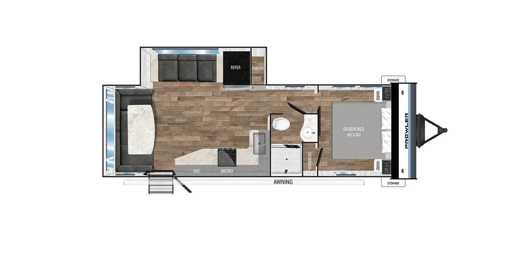 2025 Heartland Prowler Lynx 2611RLX floor plan