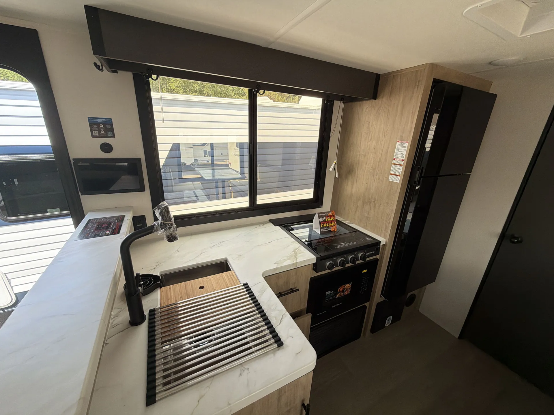 2027 Forest River Campsite Reserve 29TJ — fridge