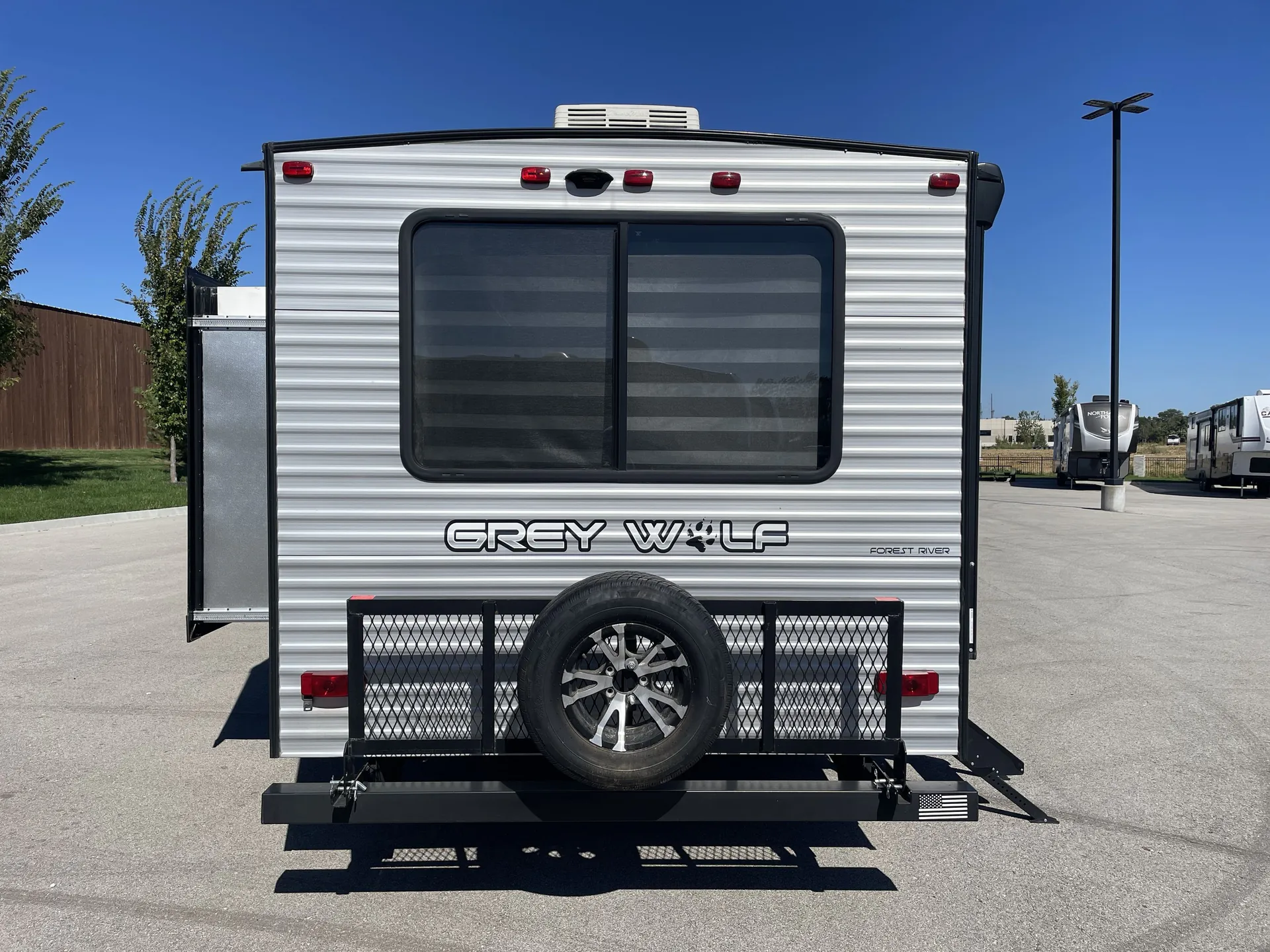 2021 Forest River Cherokee Grey Wolf 23MK — backside