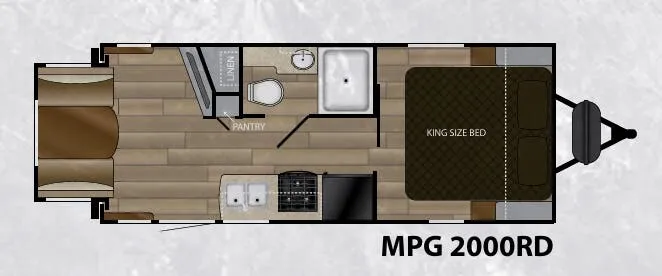 Cruiser RV MPG 2000RD floor plan