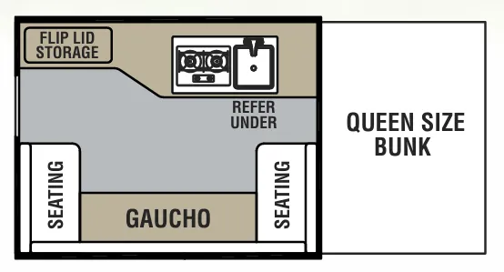 Forest River Viking Epic 1760QS floor plan