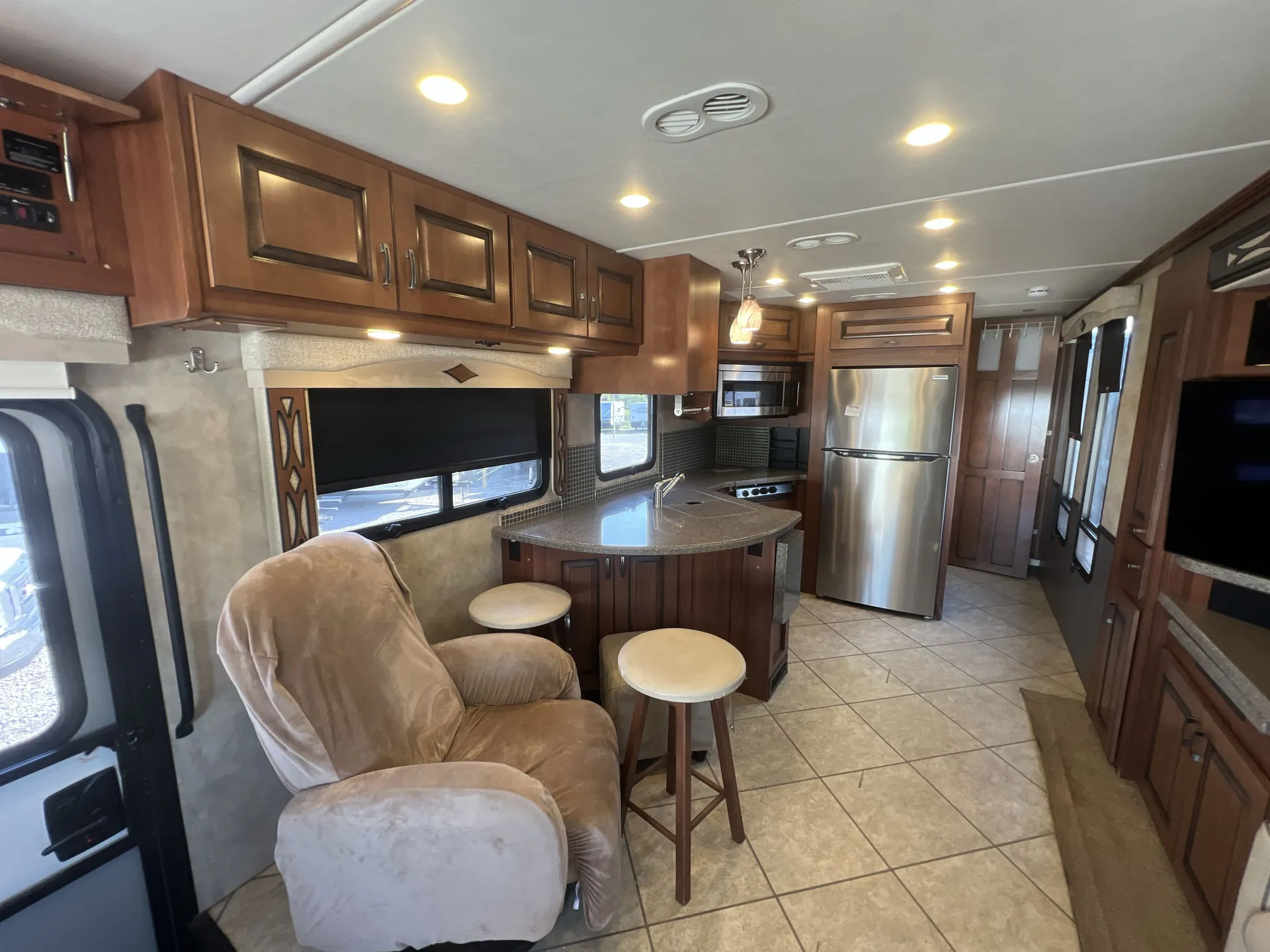 2014 Fleetwood Excursion 35B — living area main
