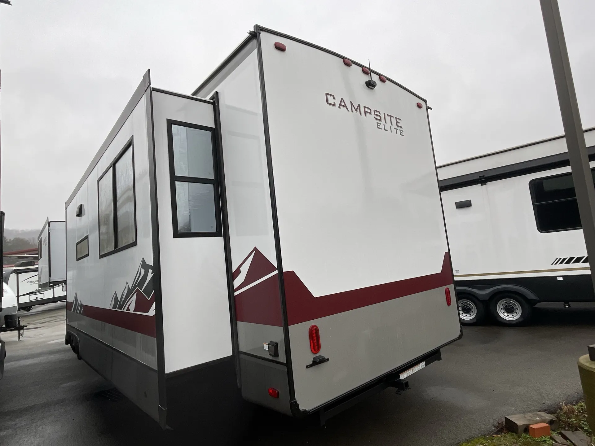 2026 Forest River Campsite Elite 36AK — backside
