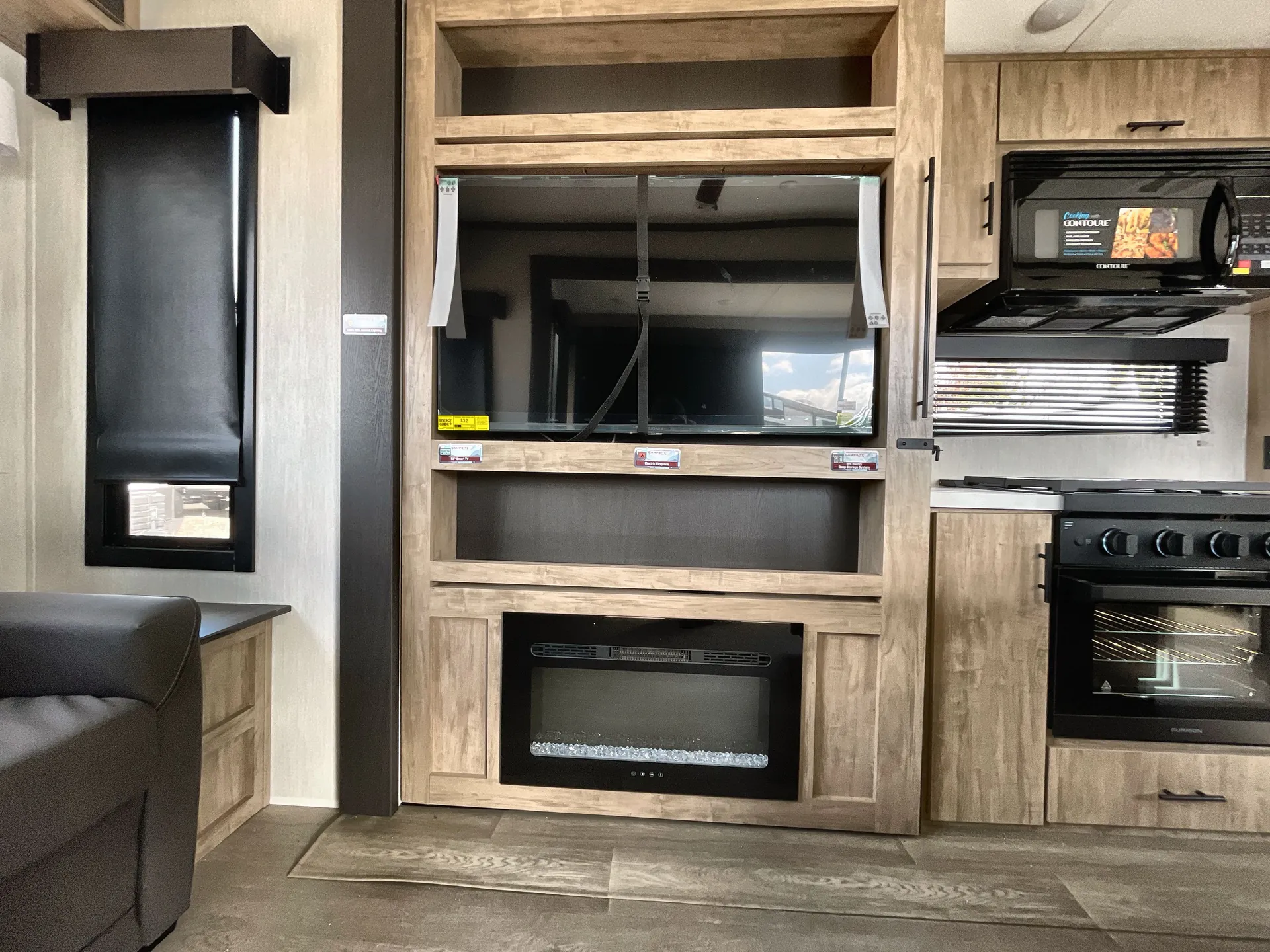 2026 Forest River Campsite Elite 32BAM — stove oven open
