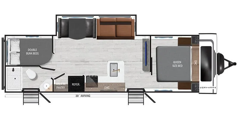 Heartland Corterra 27.2 BH floor plan
