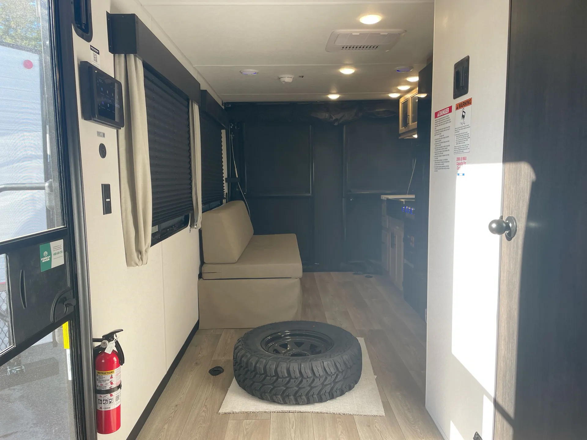 2027 Forest River Cherokee Grey Wolf Black Label 18RRBL — living area main