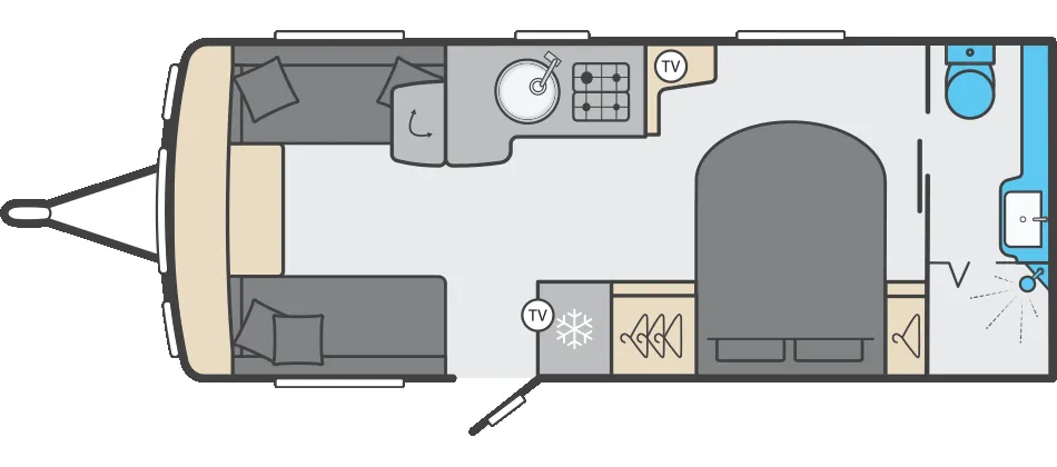 Swift Conqueror Grande 580 floor plan