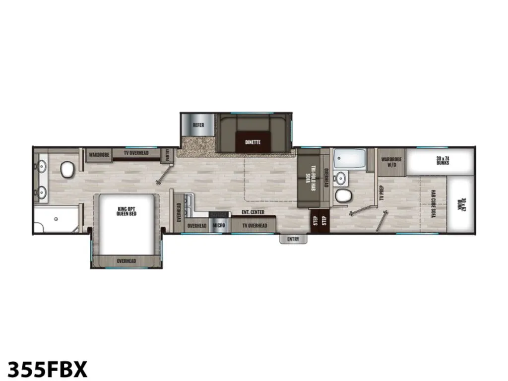 2022 Coachmen Chaparral 355FBX - Photo 3